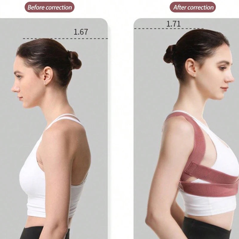 Corrector de postura invisible para mujeres adultas