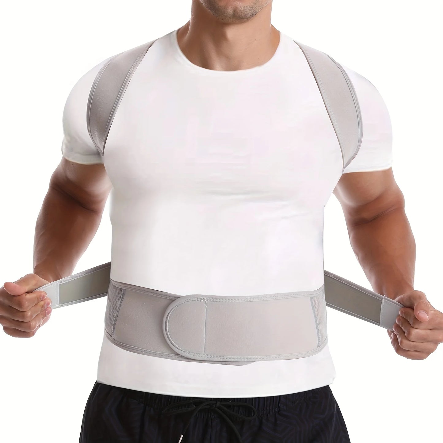 Adjustable Posture Corrector Brace for Men & Women - Back Pain Relief & Support