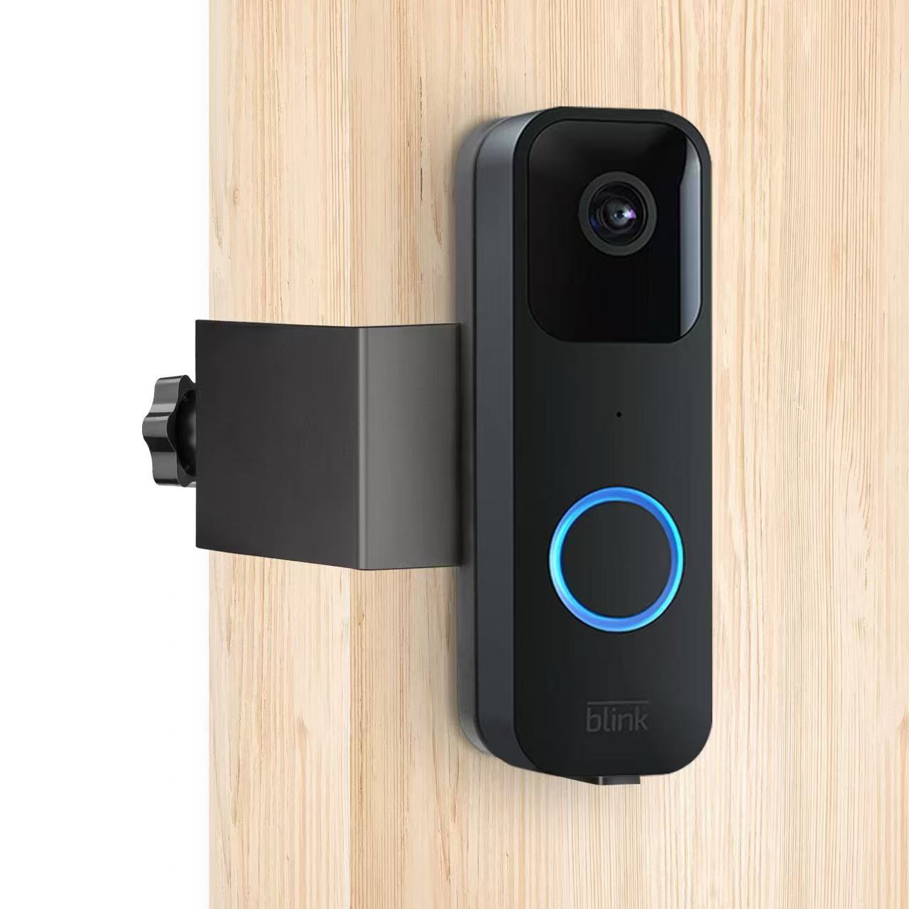 Blink Video Doorbell (newest model) + Sync Module 2 | Two-year battery life, Two-way audio, HD video, motion and chime app alerts and Alexa enabled — wired or wire-free (Black)